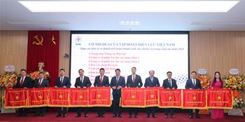 PECC1 VINH DỰ NHẬN CỜ THI ĐUA EVN NĂM 2024