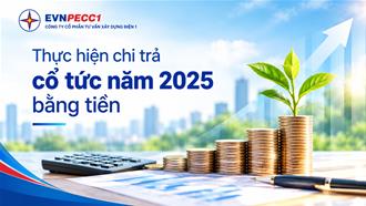 Thực hiện chi trả cổ tức năm 2025 bằng tiền